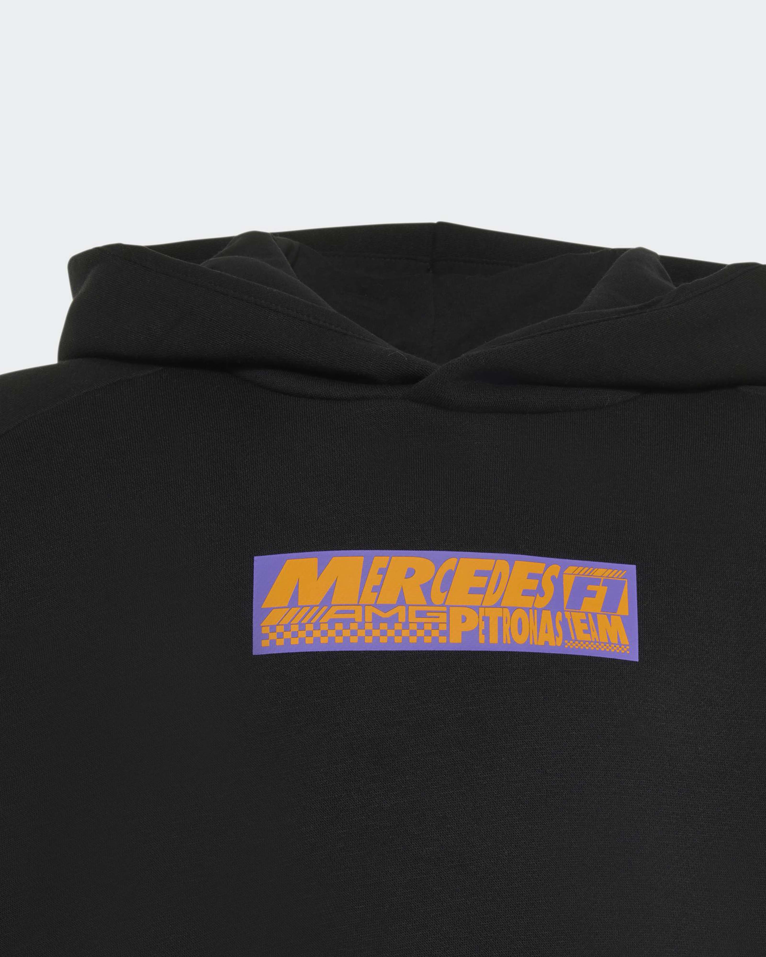 Kids Lights On Hoody Black - Image 4