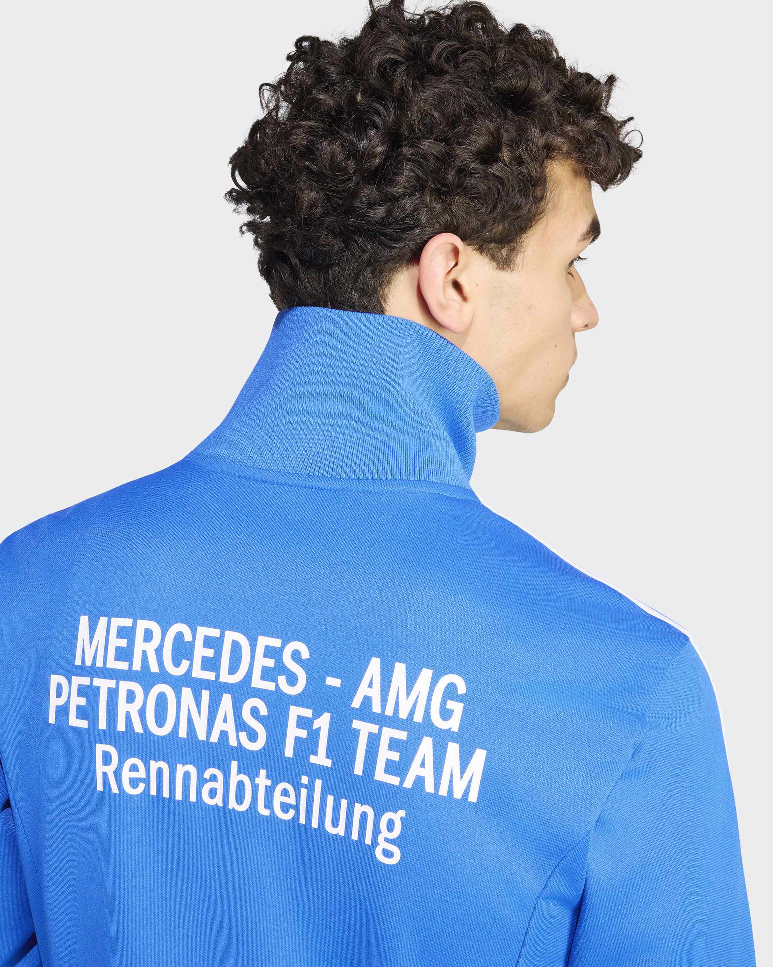 Mens Blue Wonder Track Top Blue - Image 9