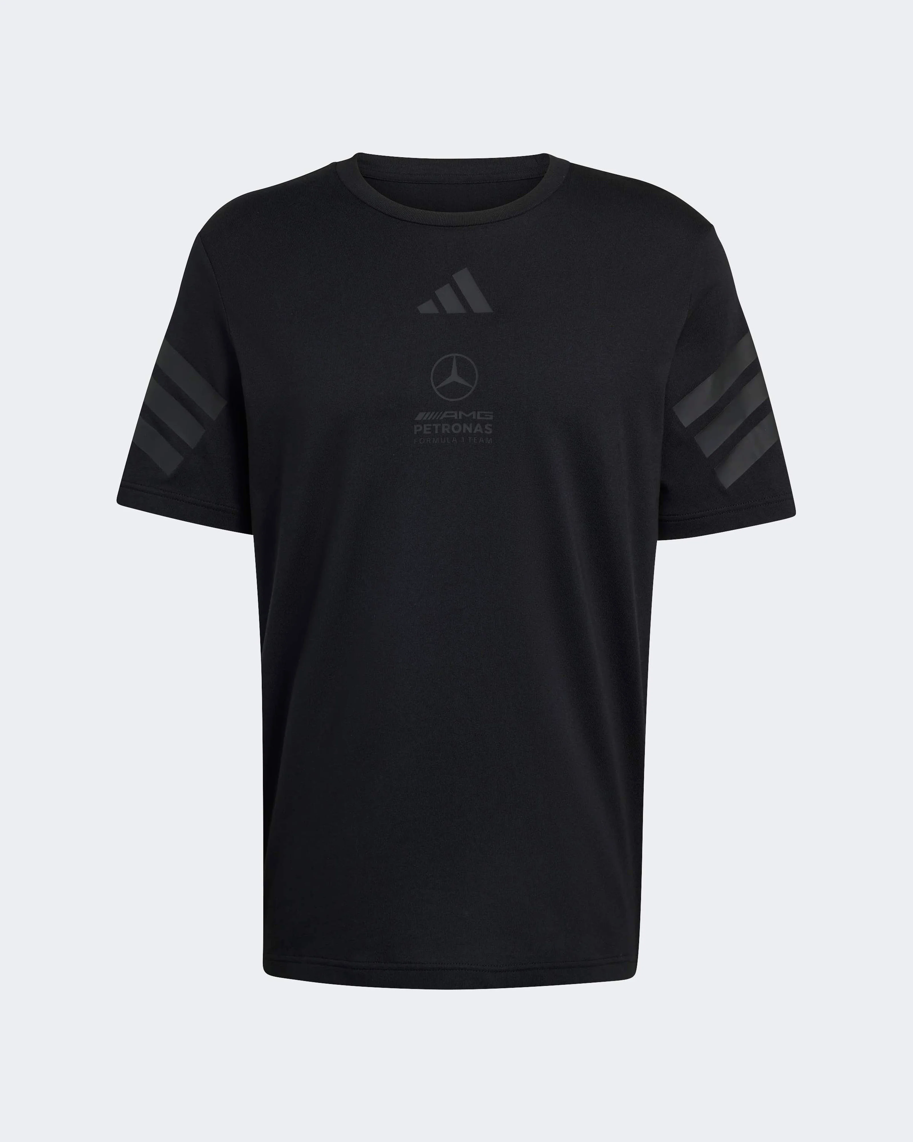 Mens Night T-shirt Black - Image 6