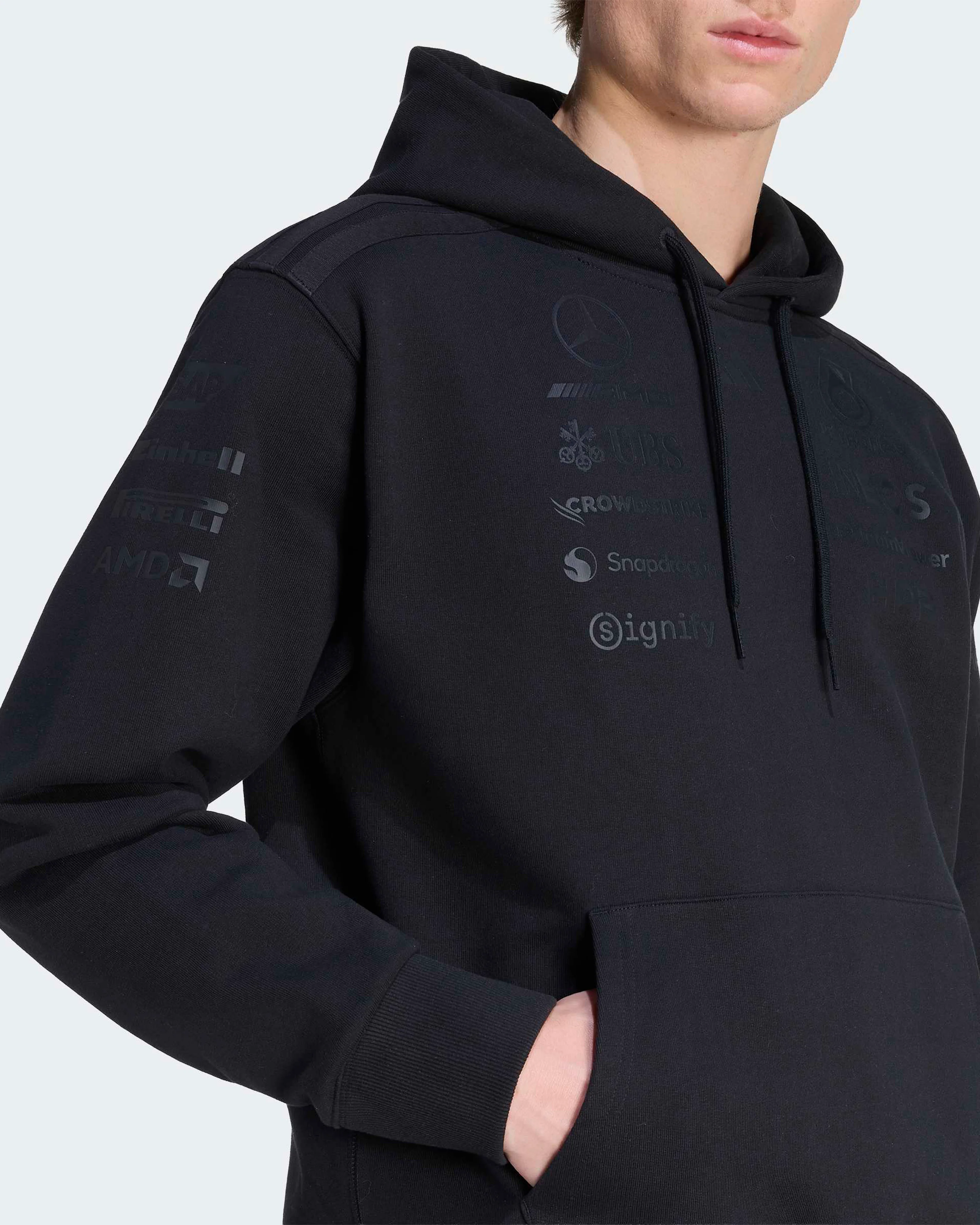 Mens 2026 Night Team Hoody Black - Image 12