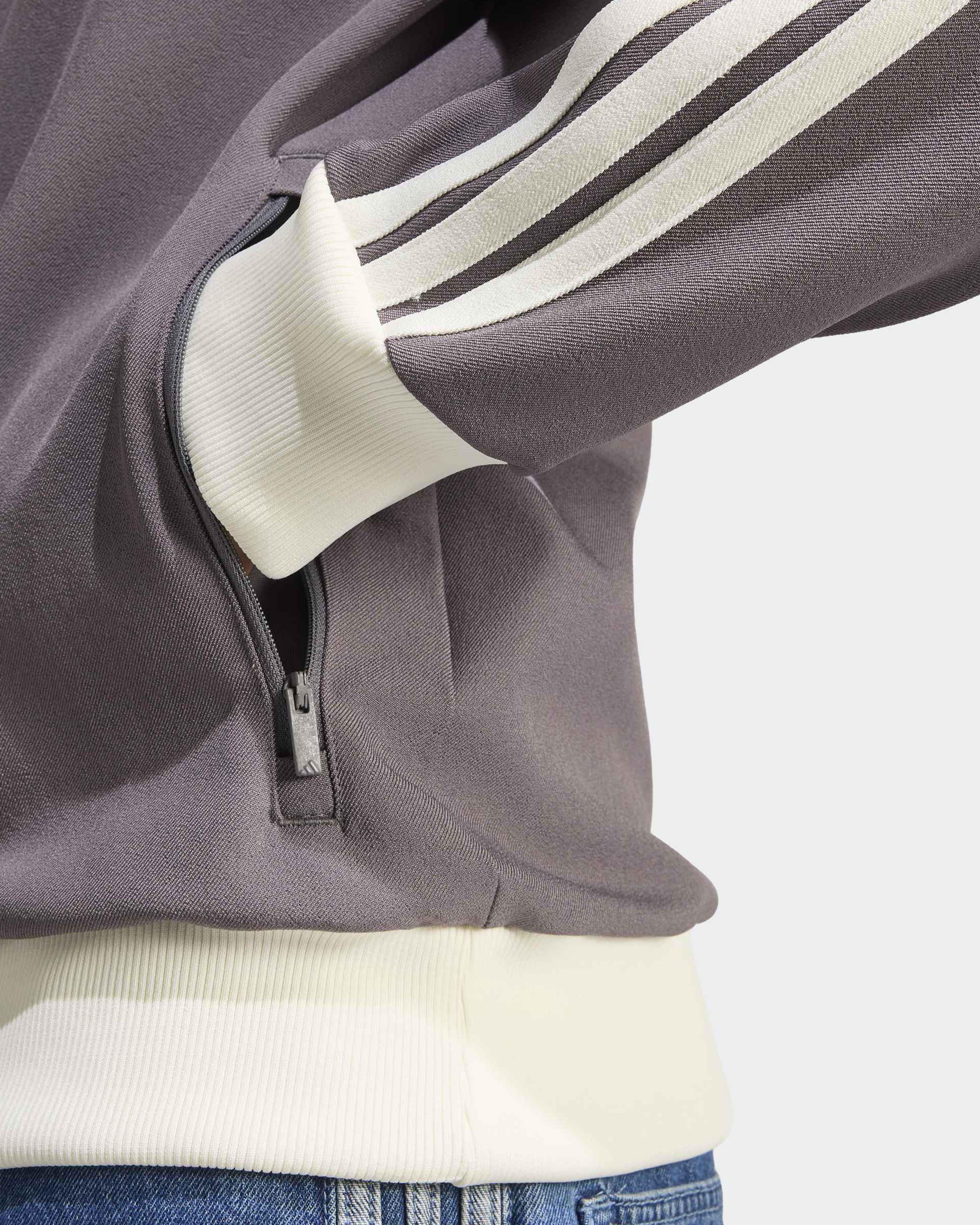 Mens Silver Arrows Icon Track Top Grey - Image 6