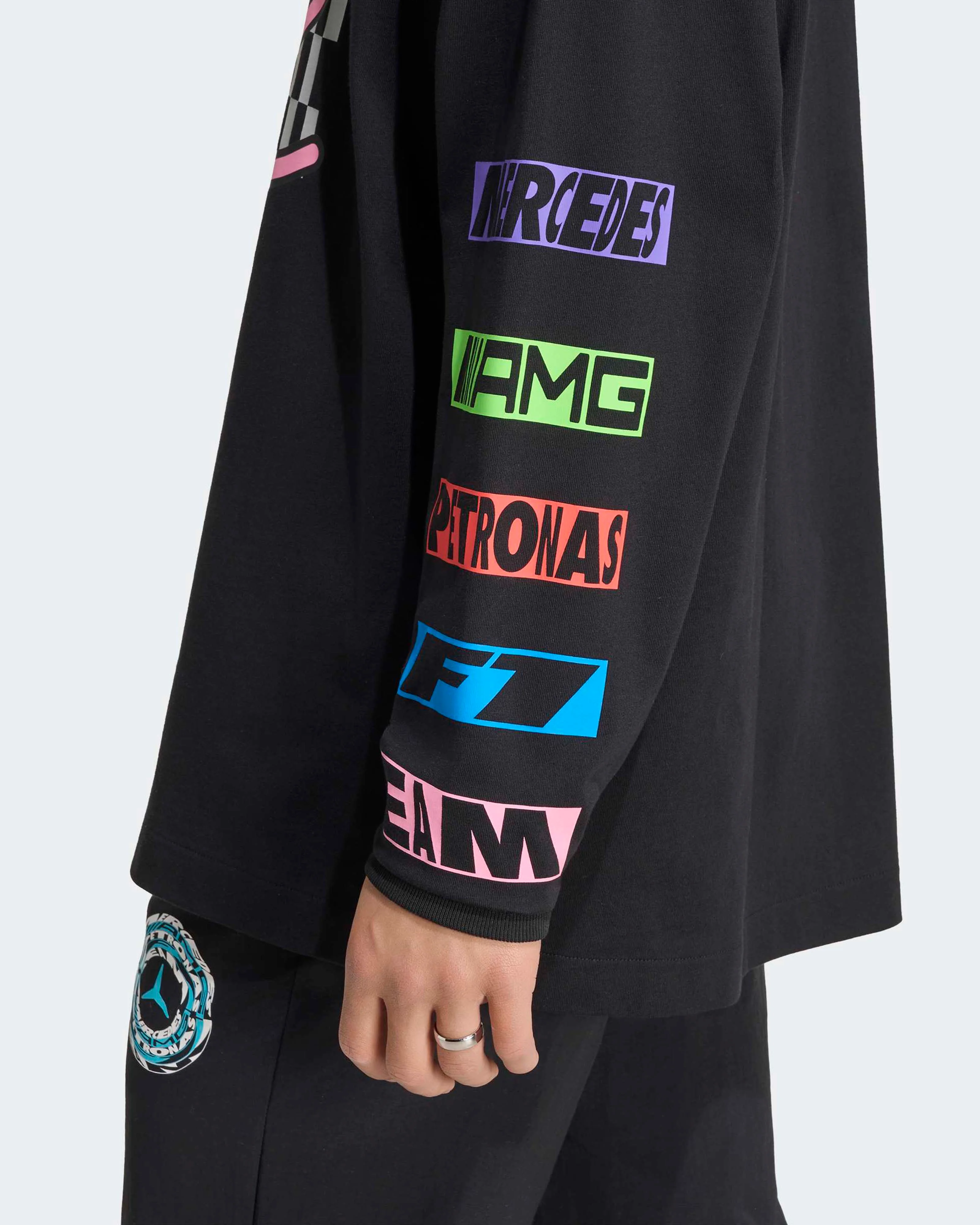 Unisex Lights On Longsleeve T-shirt Black - Image 6