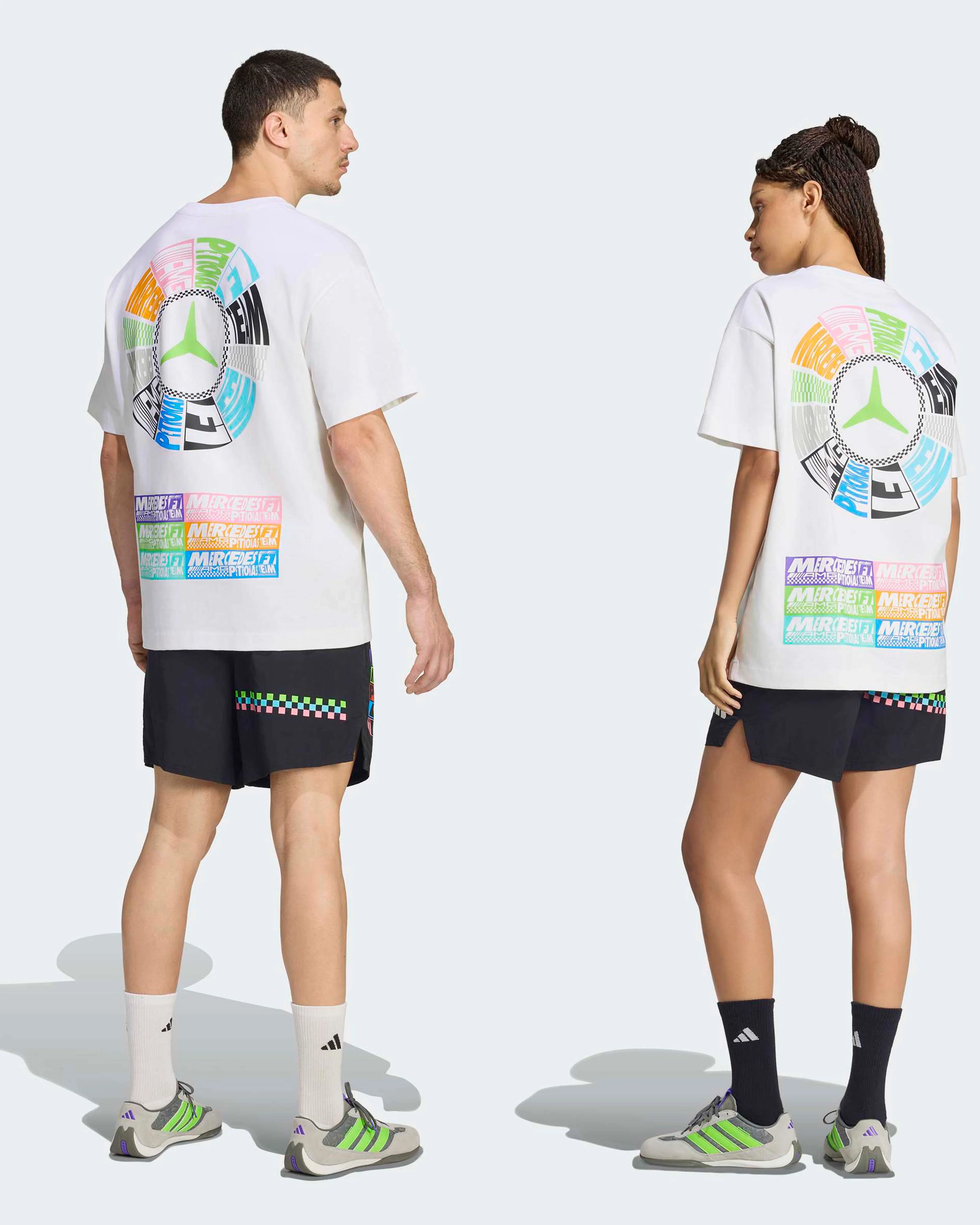 Unisex Lights On Shorts Black - Image 6
