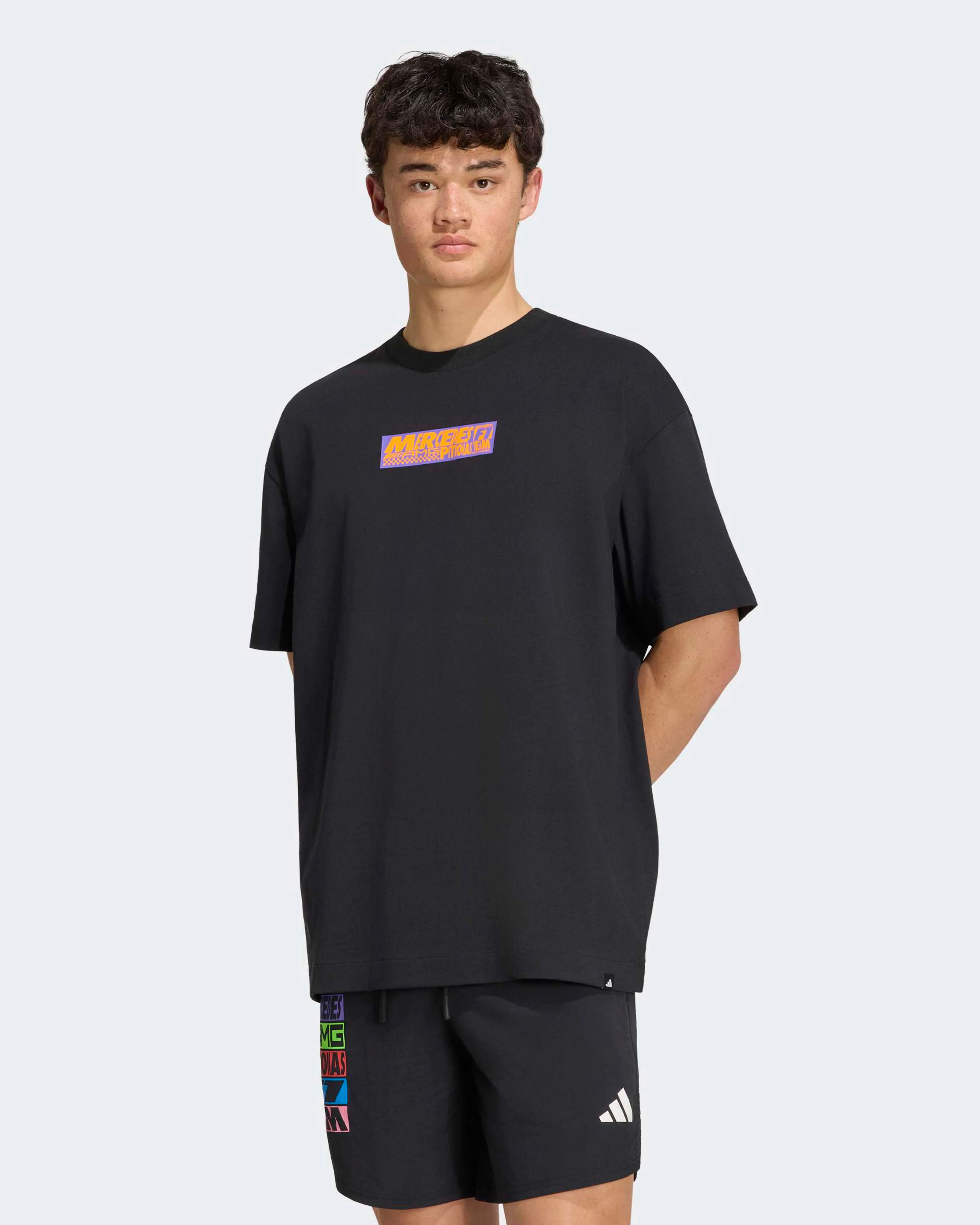 Unisex Lights On T-shirt Black - Image 3