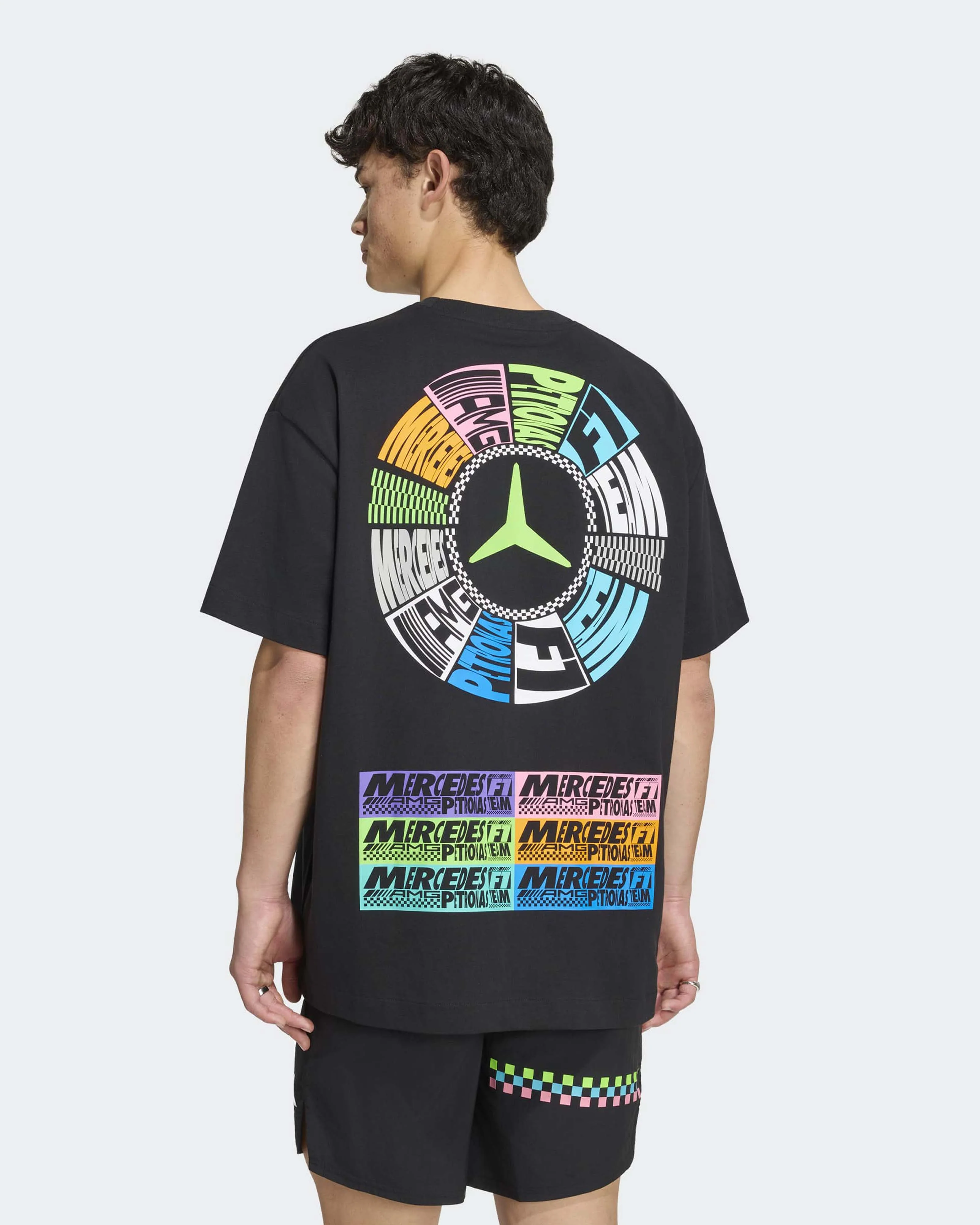 Unisex Lights On T-shirt Black - Image 4