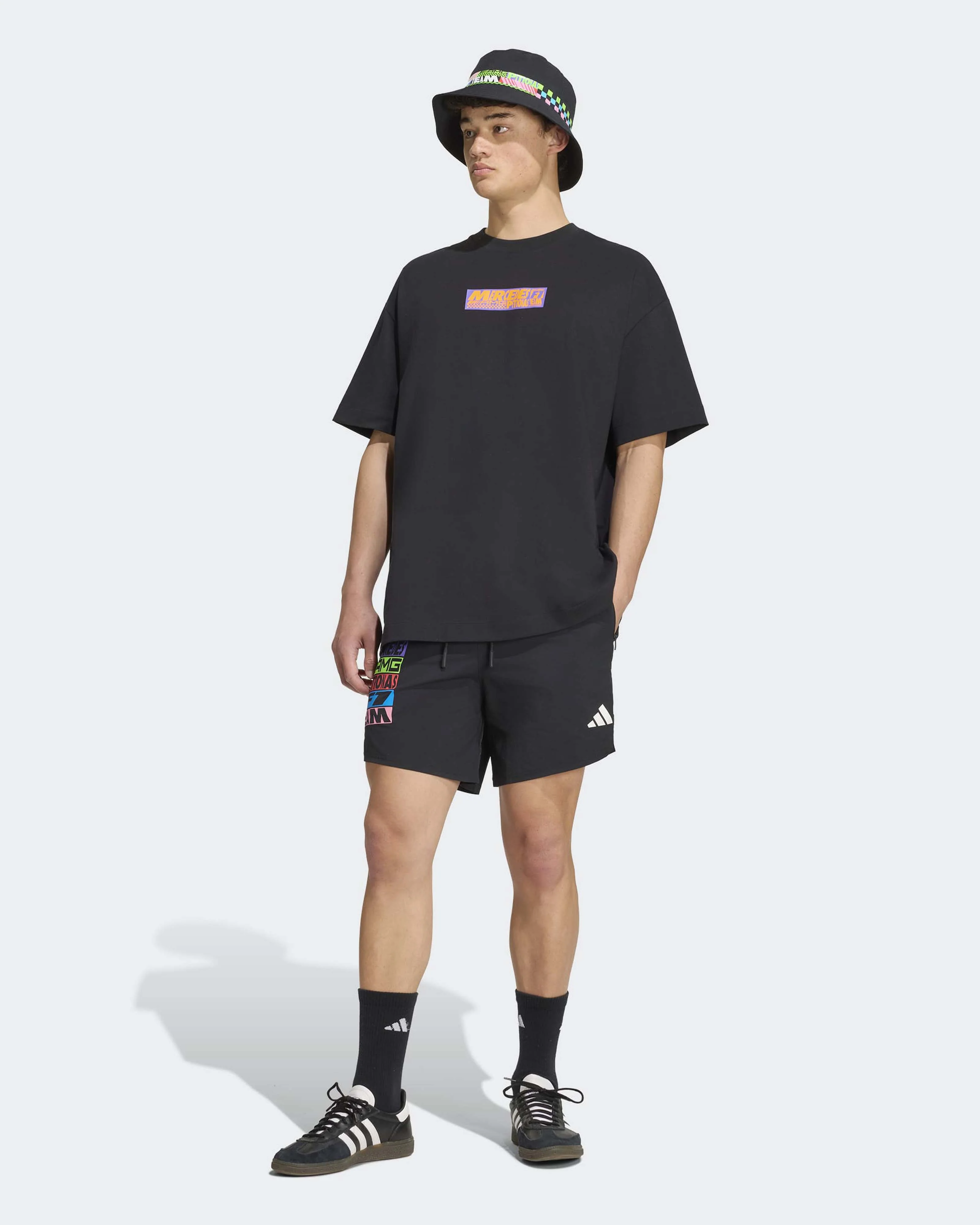 Unisex Lights On T-shirt Black - Image 5
