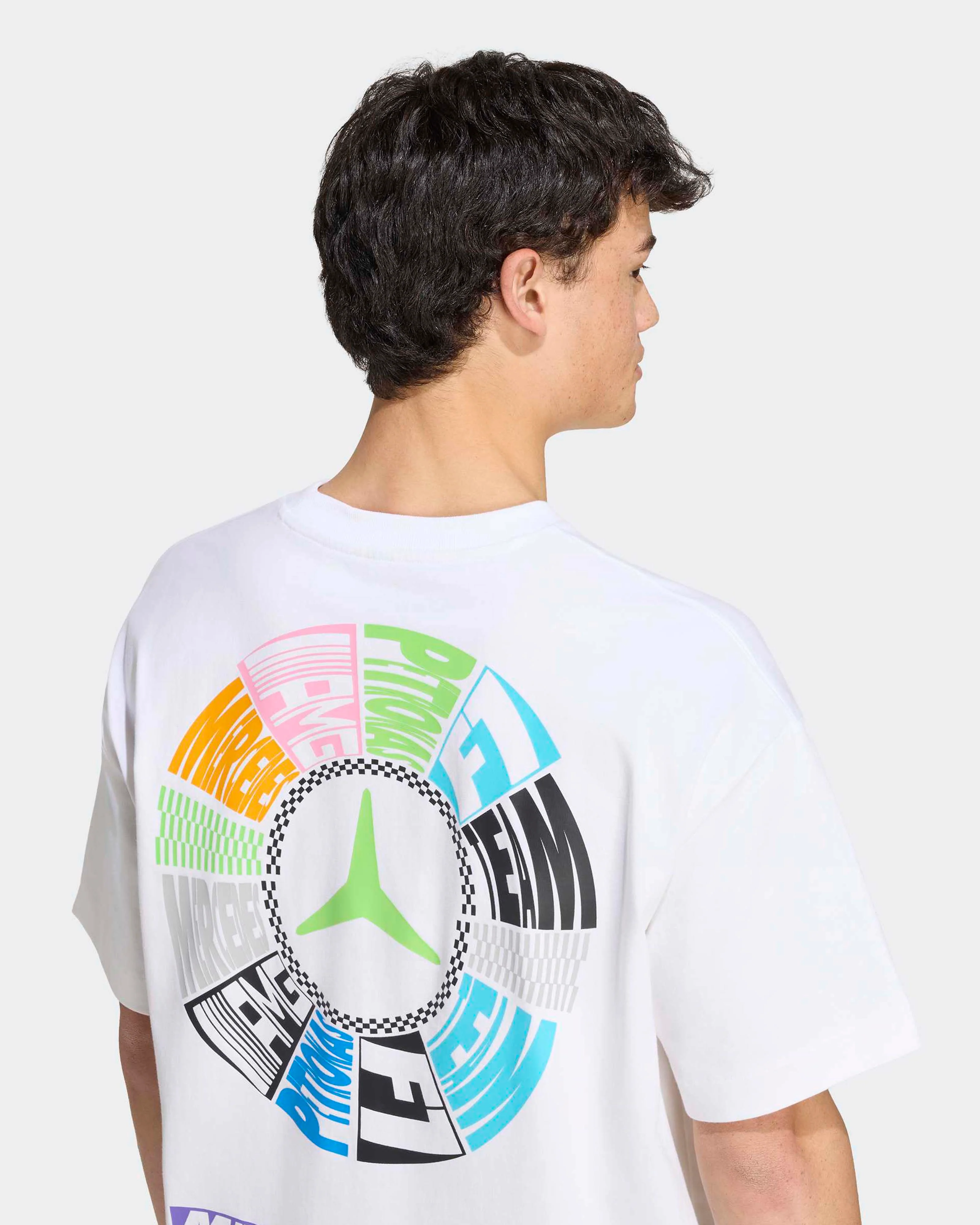 Unisex Lights On T-shirt White - Image 6