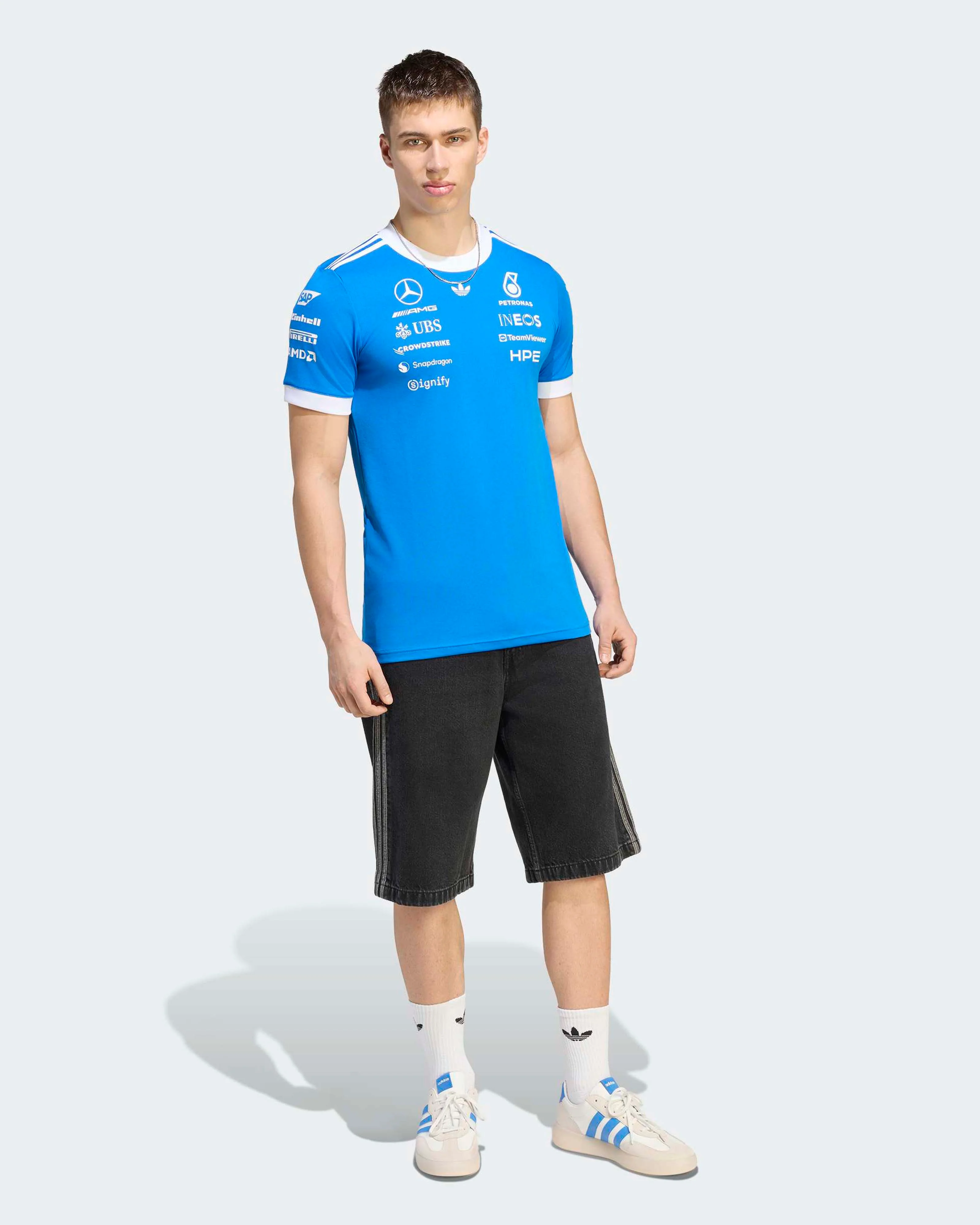 Mens 2026 Blue Wonder Team Driver Tee Blue - Image 3