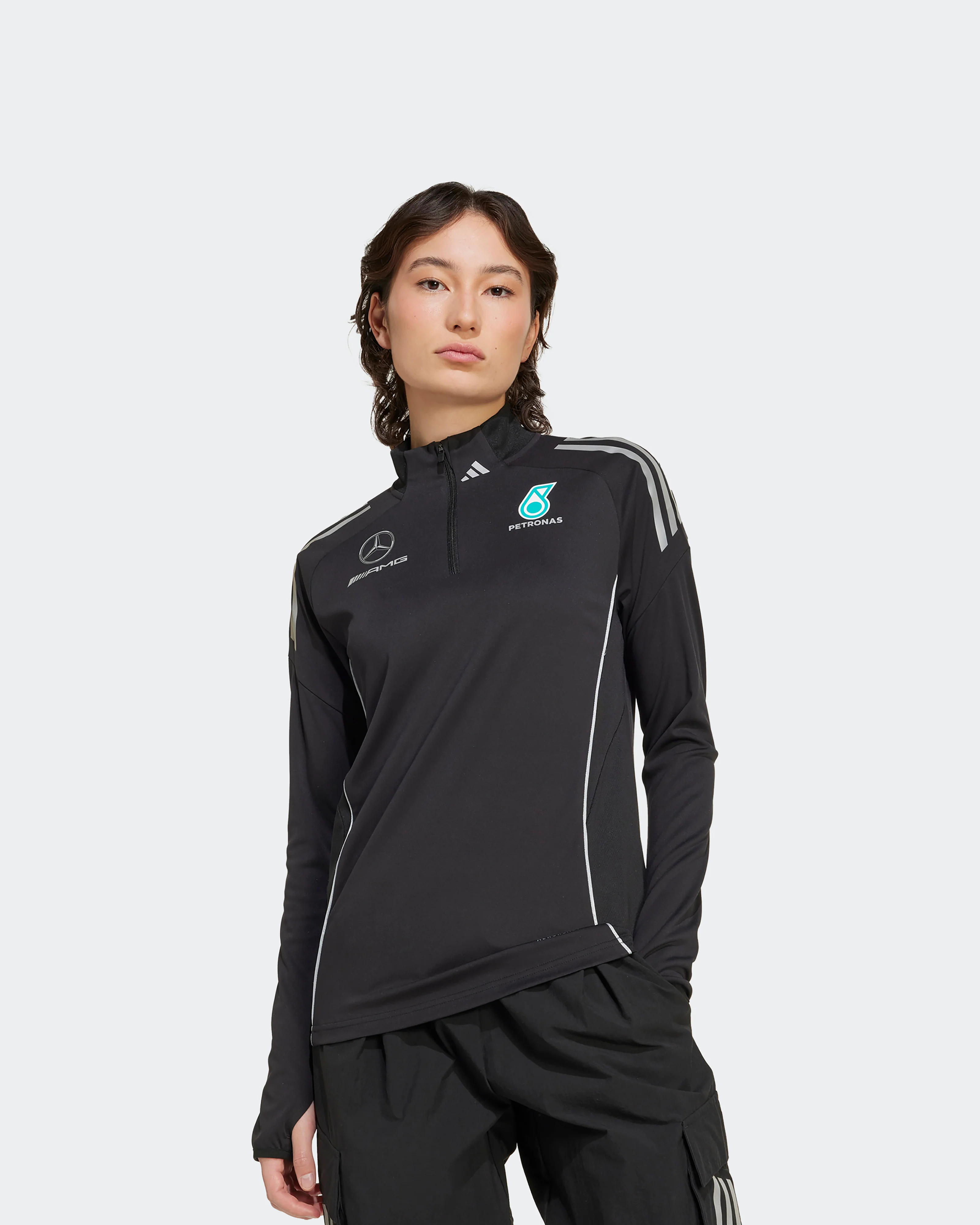 Womens 2025 Mechanics Top Black - Image 6