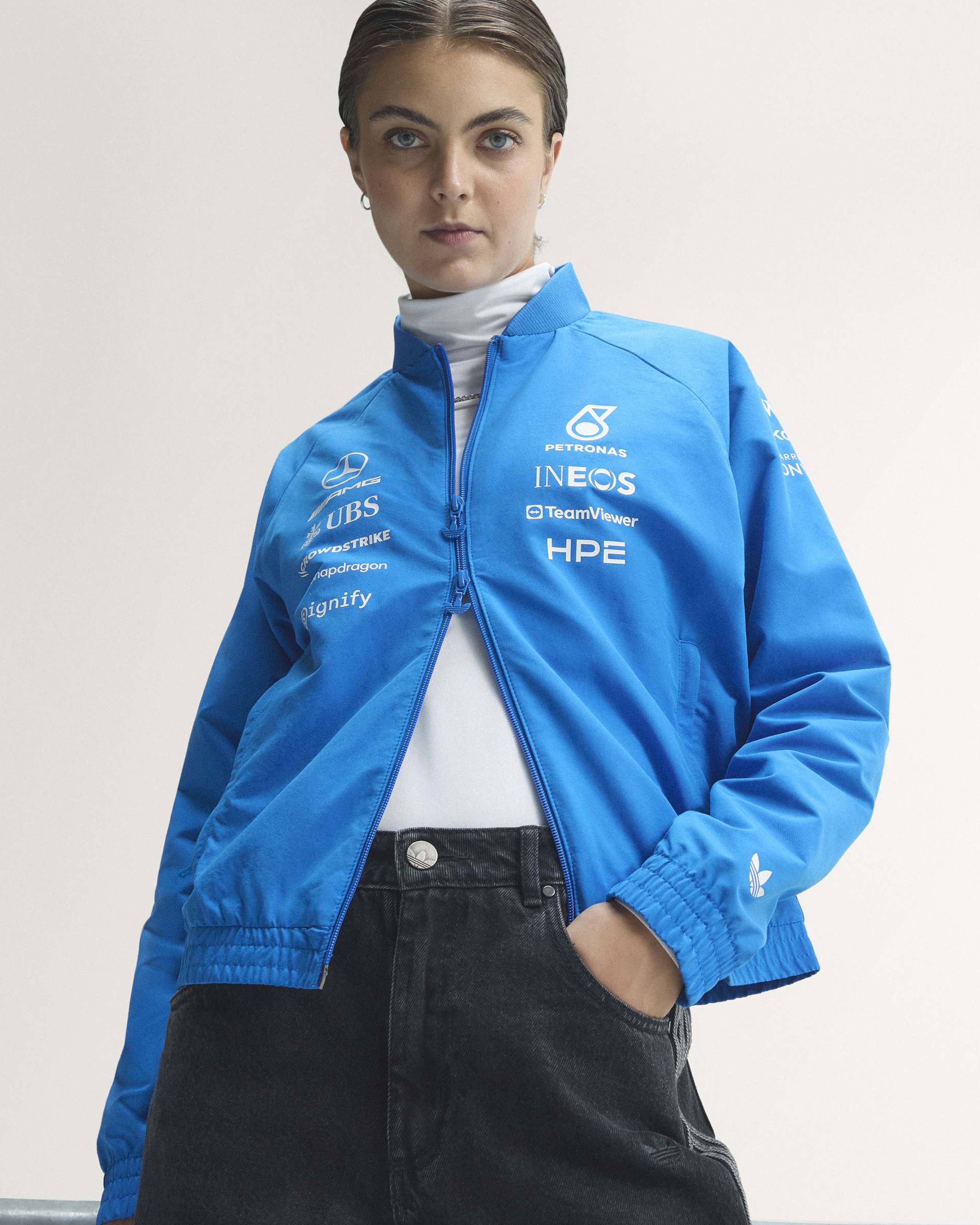 Womens 2026 Blue Wonder Team Jacket Blue - Image 7