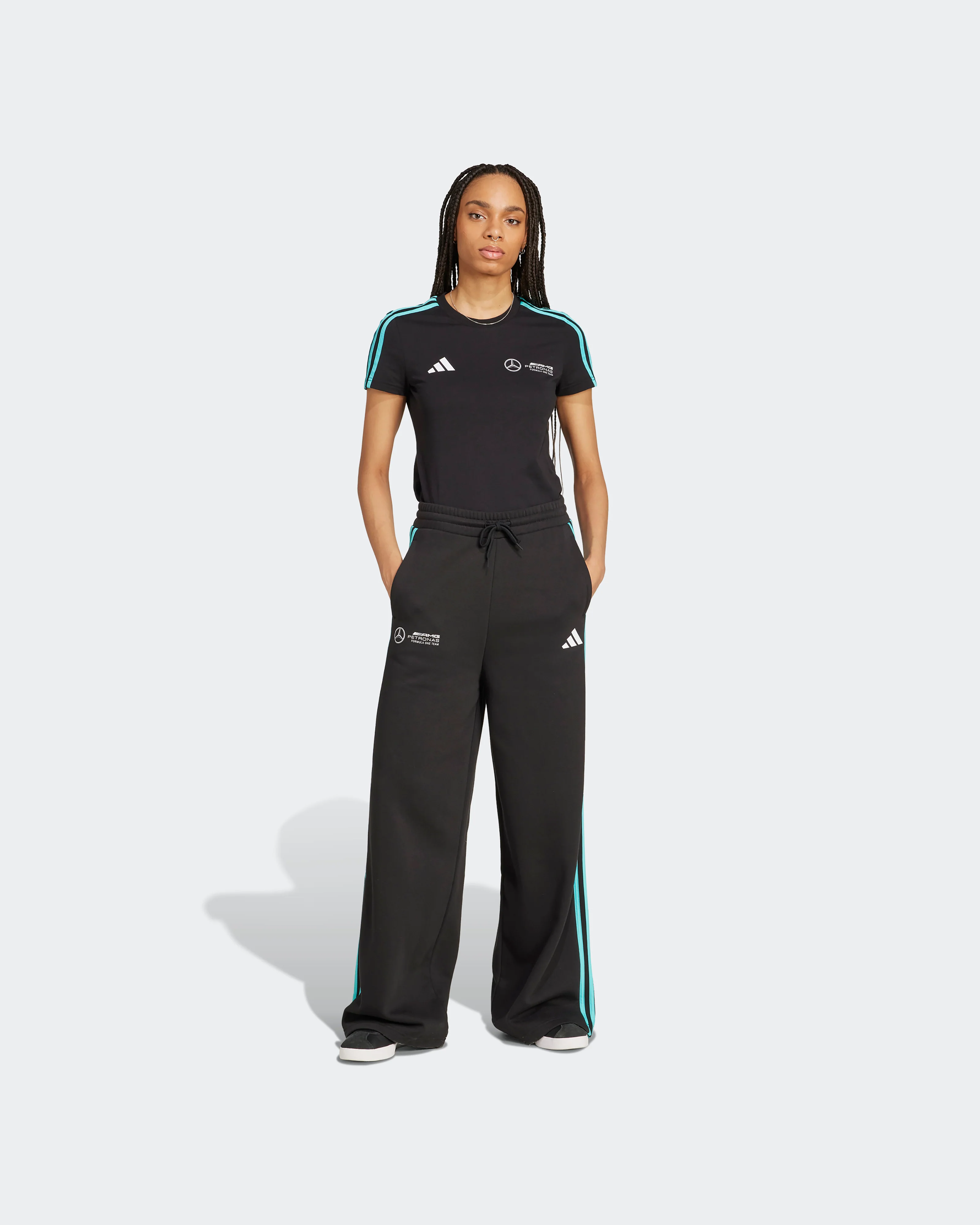 Womens DNA Joggers Black - Image 4